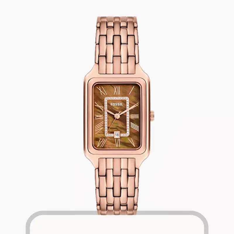 Fossil Raquel Quartz Rose Gold-tone Ladies Watch- ES5323